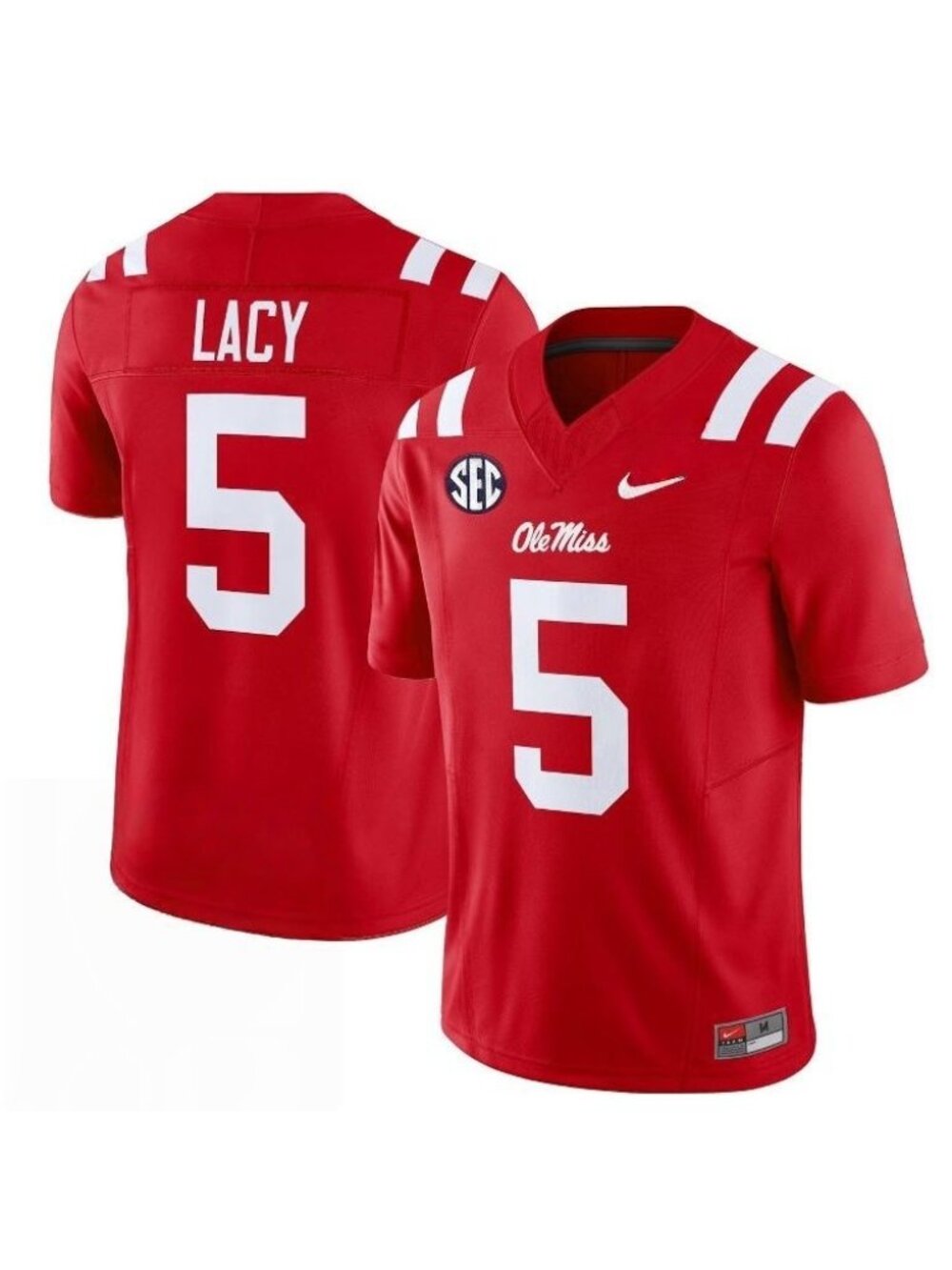 Kids Youths Kewan Lacy Vapor Jersey Stitched Red